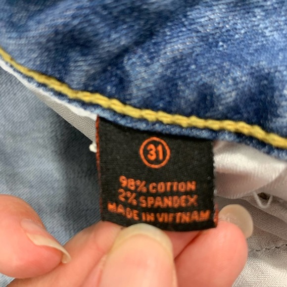 Rancho Estancia Jean Shorts size 31 - Picture 3 of 6